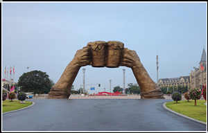 青島啤酒節大型雕塑