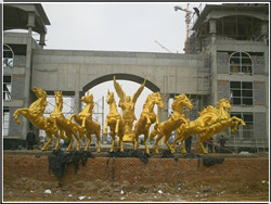 阿波羅戰車|阿波羅戰車雕塑