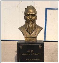 扁鵲人物胸像雕塑加工|扁鵲人物胸像雕塑價格