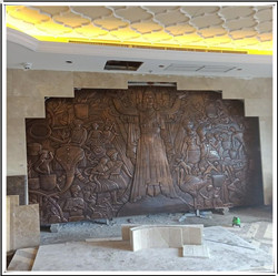 客廳浮雕墻