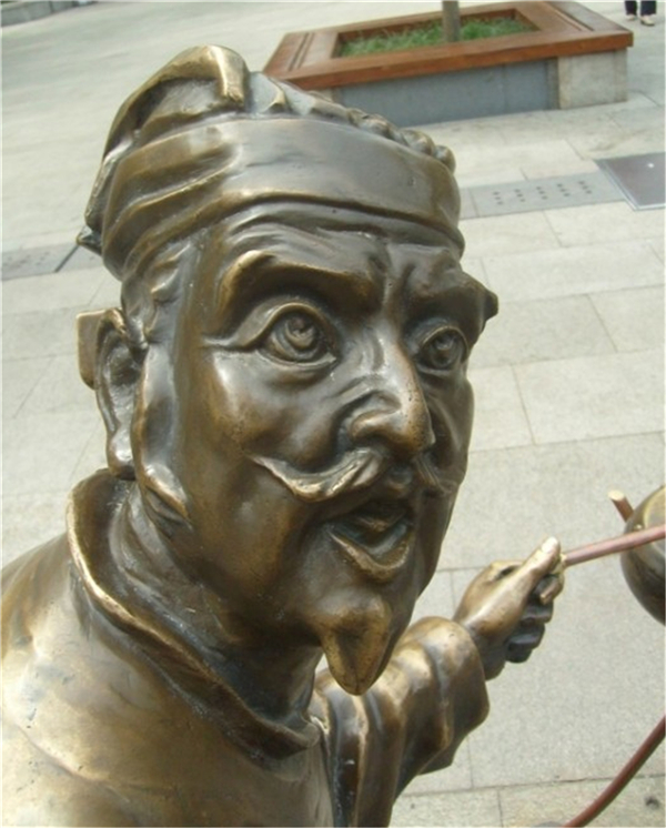 廠家直銷皮影戲雕塑