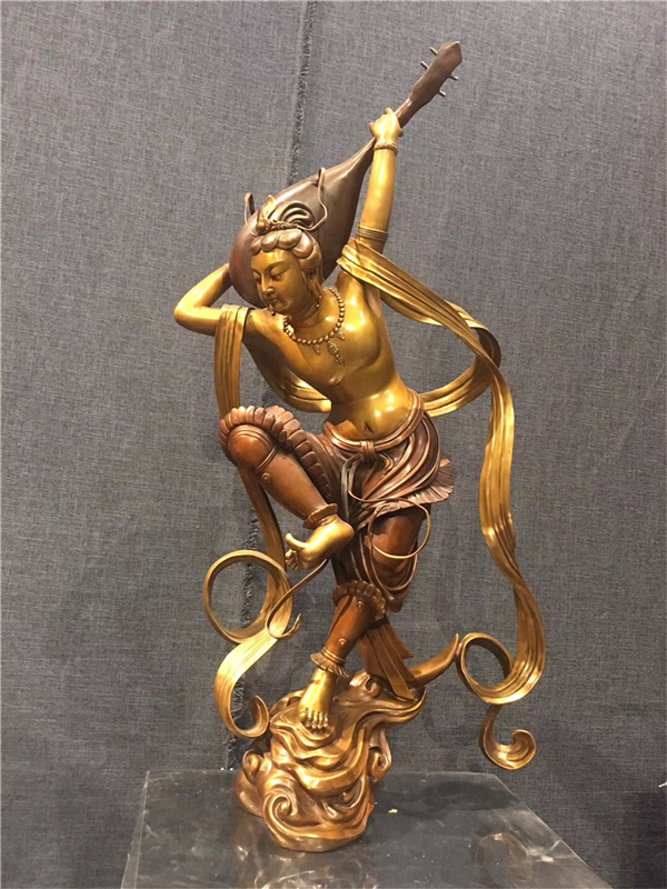 古代美女雕塑圖片