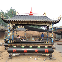 戶外鑄鐵寺廟香爐