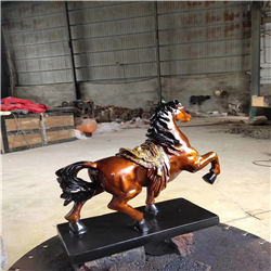 小銅馬擺件