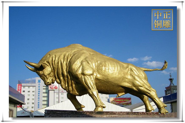 加工銅牛雕塑