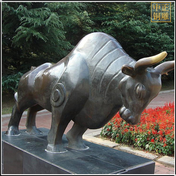 精美銅牛制作