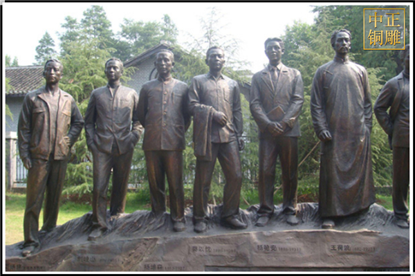 人物銅雕塑鑄造