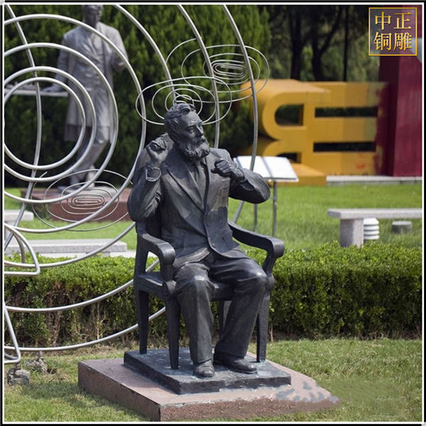 西方公園人物銅像鑄造