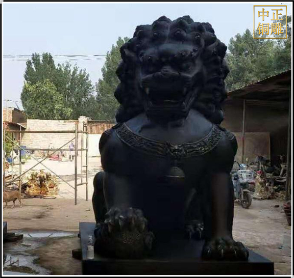 鑄造大型銅獅子.jpg 鑄造大型銅獅子.jpg