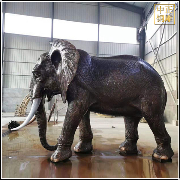 鑄銅大象雕塑