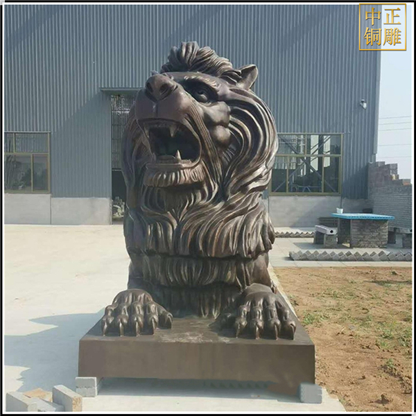 定做銅獅子制作