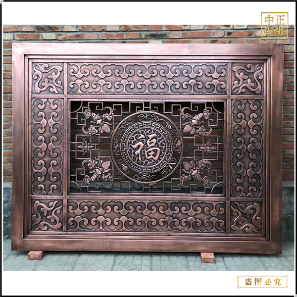 屏風(fēng)銅浮雕鑄造