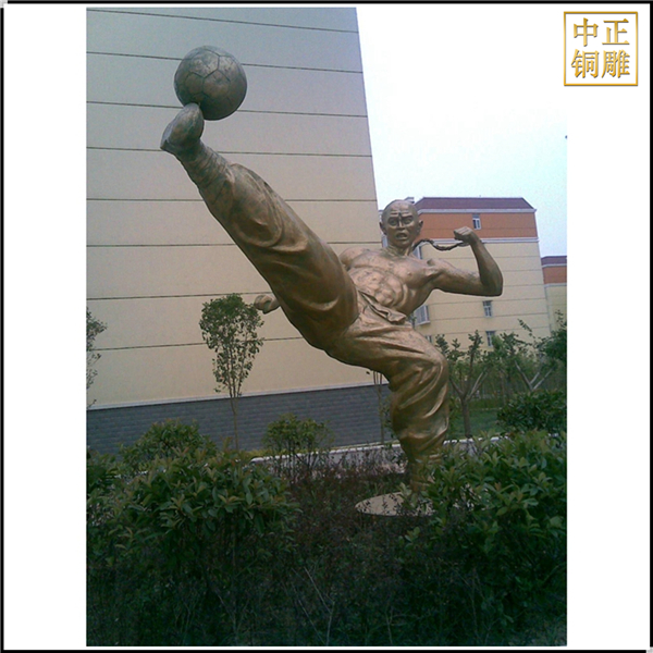 發揚體育精神校園雕塑