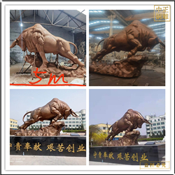 5米農耕牛雕塑定制