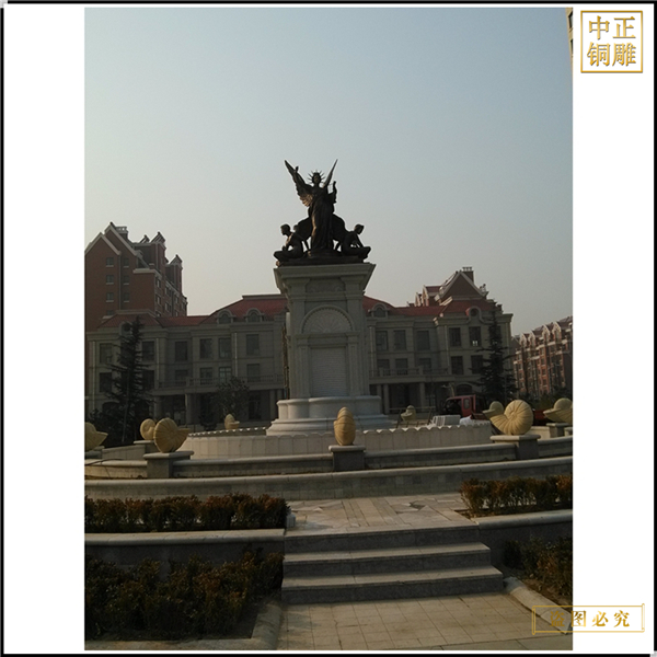 西式小區(qū)大型人物雕塑