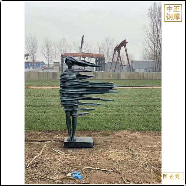 室外景觀人物銅雕塑