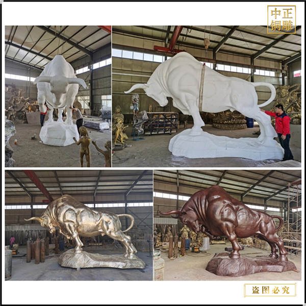 6米大型開荒銅牛鑄造廠家