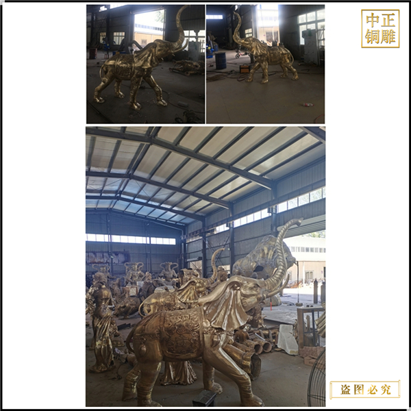 景觀銅大象制作廠家
