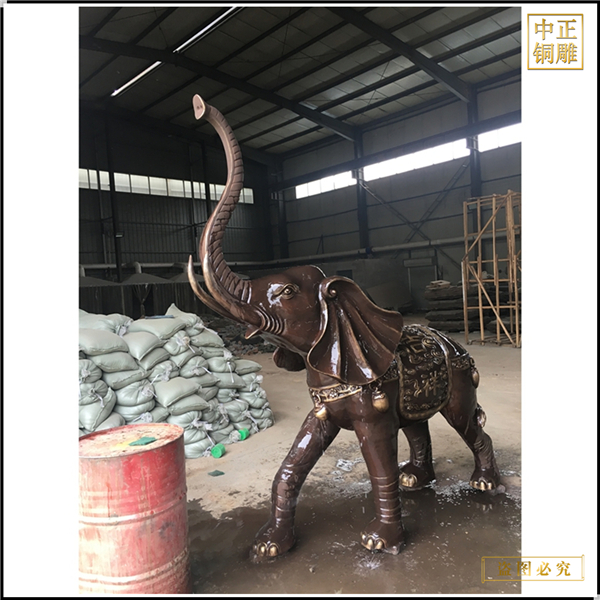 室外大型銅雕大象鑄造