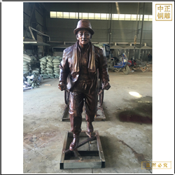 車夫人物雕塑鑄造