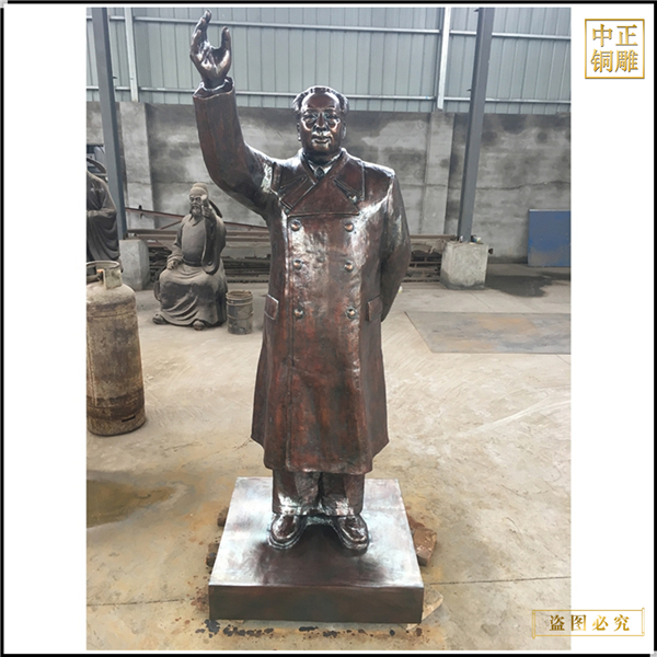 室外大型名人人物銅雕塑