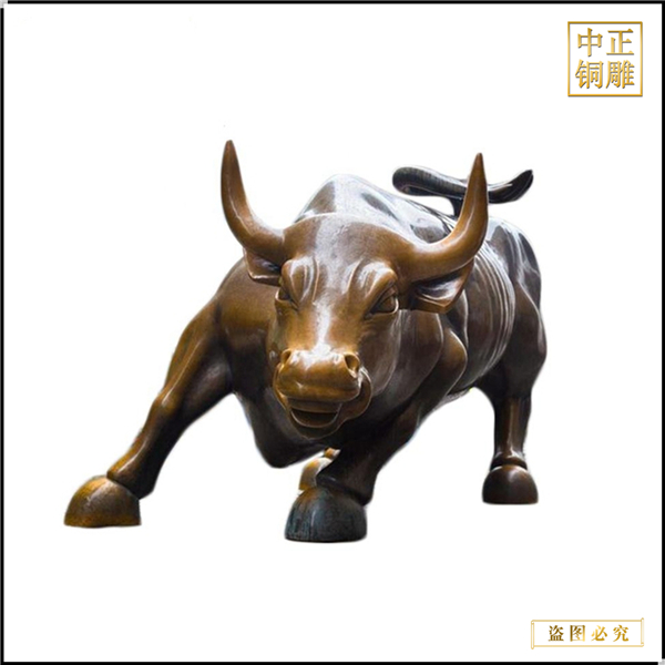 廣場(chǎng)牛銅雕鑄造