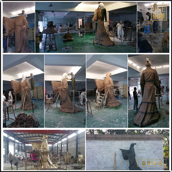大型景觀人物雕塑鑄造