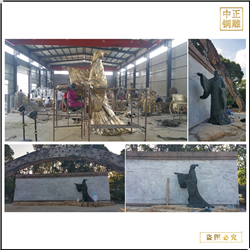 古代人物銅雕塑鑄造廠(chǎng)家