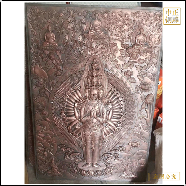 寺廟鍛銅浮雕制作