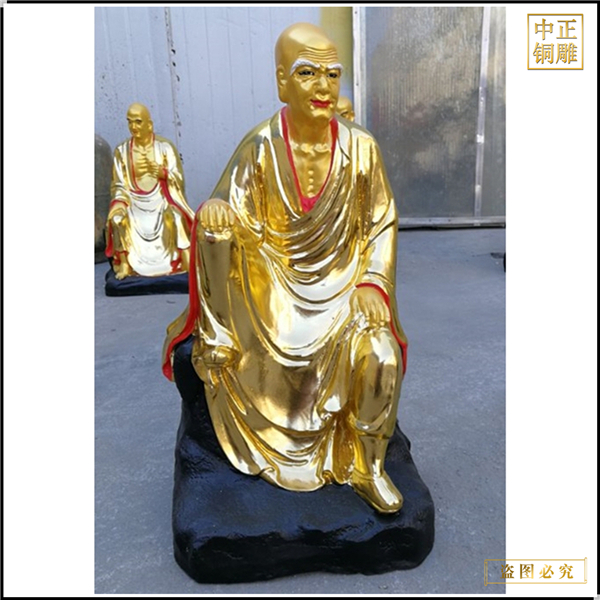 整套十八羅漢銅雕報價