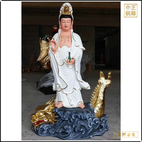 室內大型觀音菩薩雕塑佛像