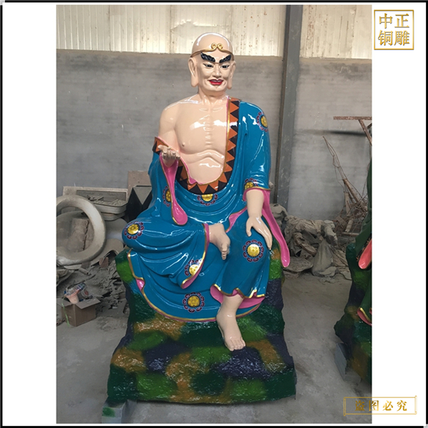 寺廟十八羅漢銅雕像鑄造