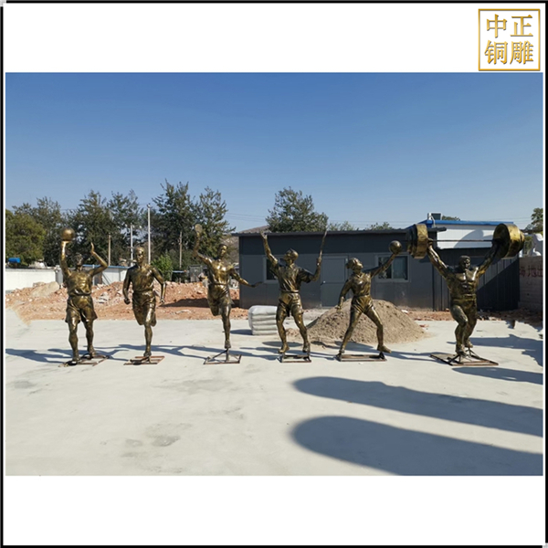 各種運動人物雕塑鑄造廠