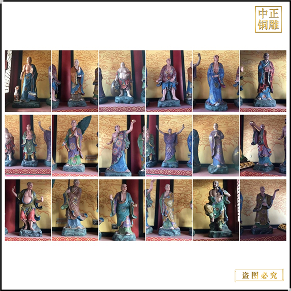 供應(yīng)十八羅漢佛像廠家