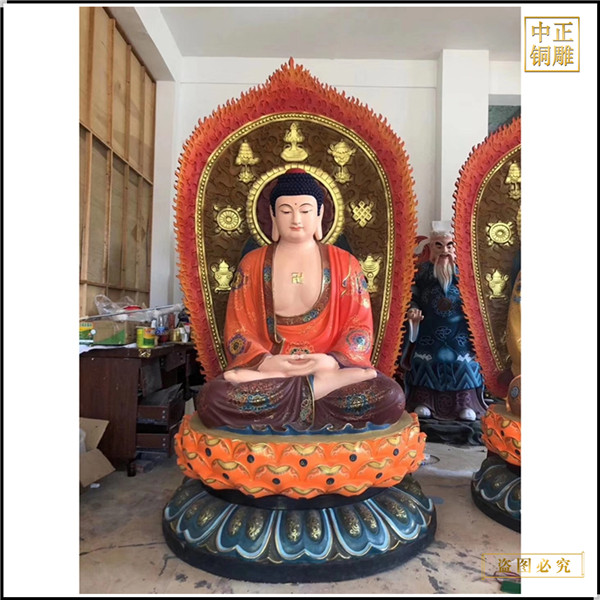 寺廟釋迦牟尼佛祖銅像