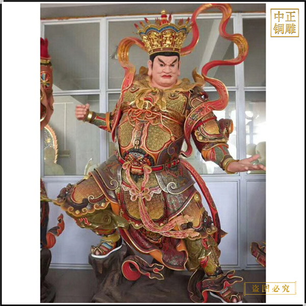 黃銅四大天王銅像鑄造