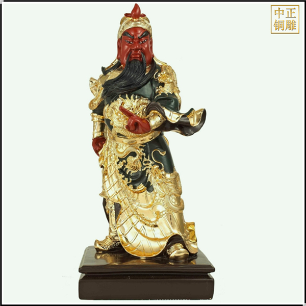 鑄銅關公雕像鑄造.jpg 鑄銅關公雕像鑄造.jpg